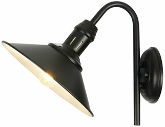 Бра Powerlight Retro BLK, E27, мощность 60Вт, современный стиль