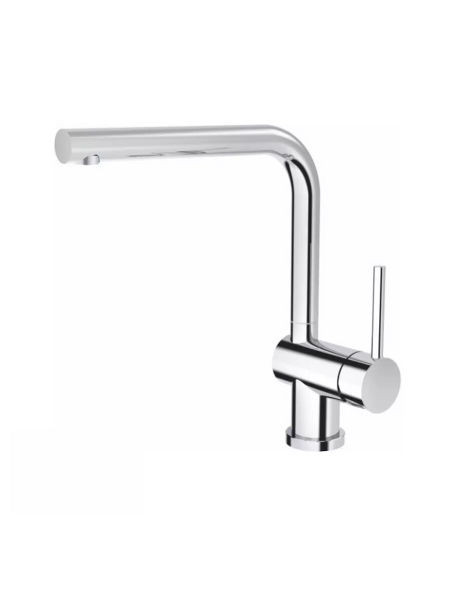 Кухонный смеситель Splenka S205.40, поворотный излив, нержавеющая сталь, цвет хром