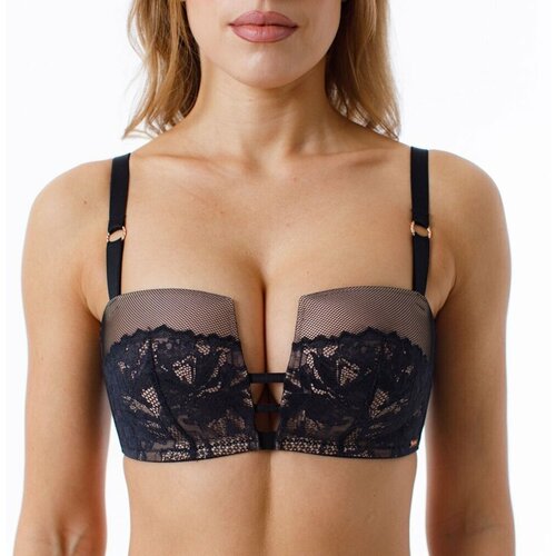 фото Бюстгальтер coquette revue wood, размер 70e, черный
