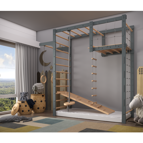 Шведская стенка комплекс игровой KidPoint J3 