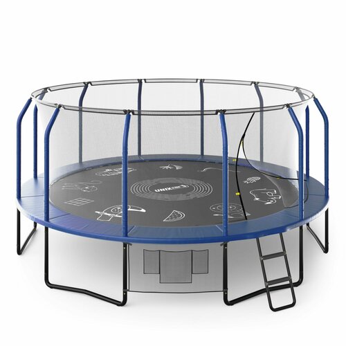 Батут UNIX line Supreme Game 12 ft (blue) TRUSUG12BL