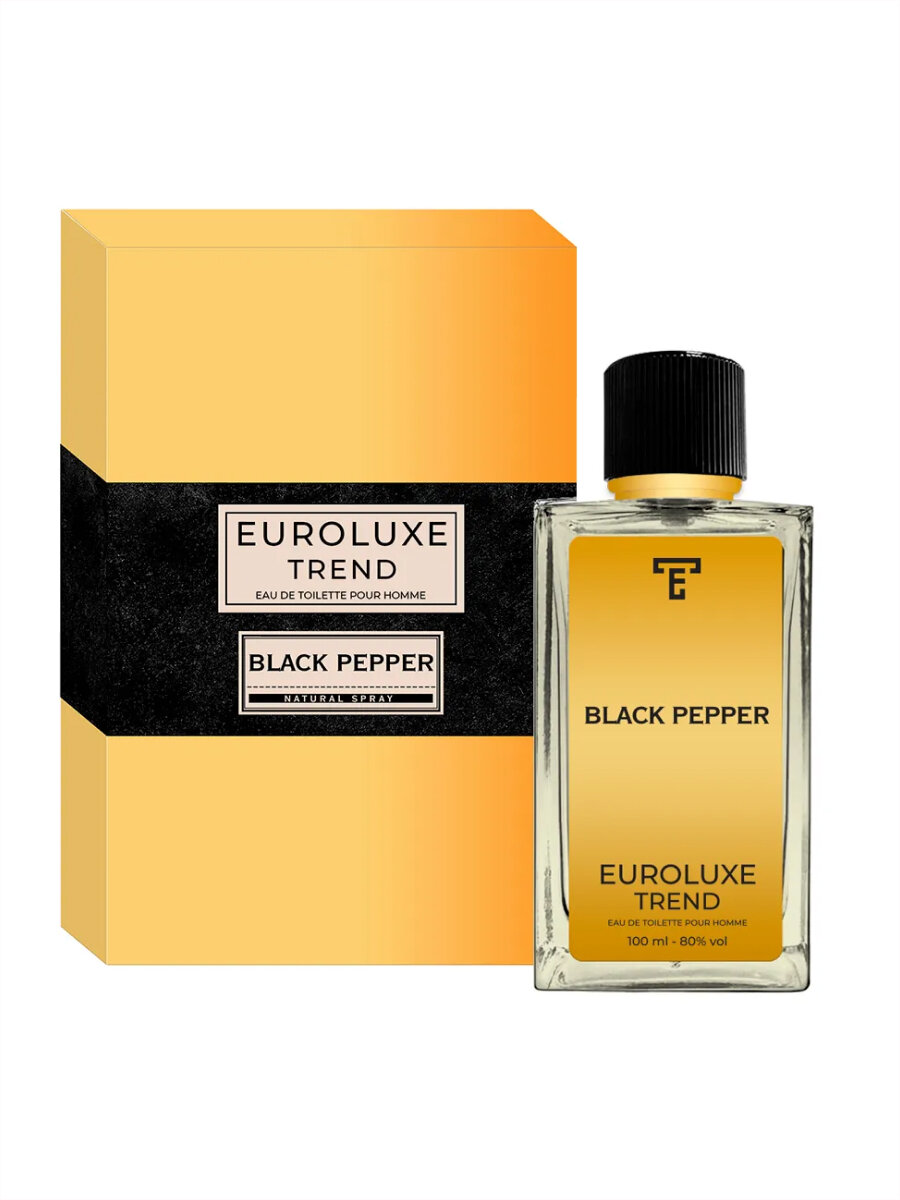 Euroluxe Trend Black Pepper туалетная вода 100 мл