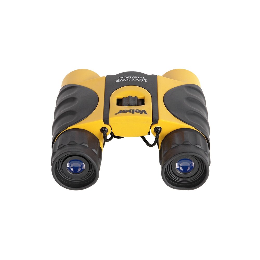 Бинокль Veber Wp 10X25 Черный/желтый — фото 1