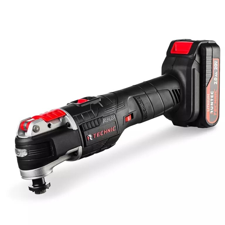 RUNTEC TECHNIC Реноватор аккумуляторный 20В, 2*2Ач, 400Вт RT-MT400T