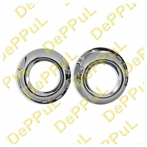Накладка противотуманной фары (комплект - 2 ШТ.) PEUGEOT 307 (01-07) Deppul DETF027