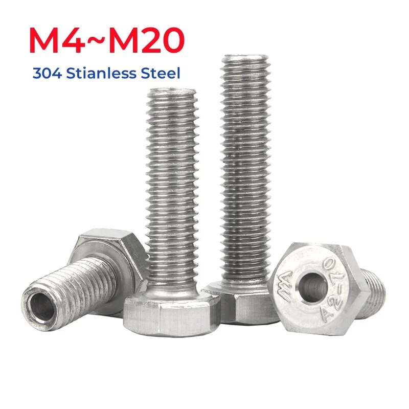 Нержавеющие стальные полые винты М4-М20
