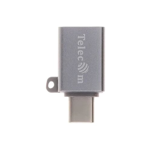 Переходник/адаптер Telecom USB - USB Type-C (TA431M), 0.24 м, серый переходник адаптер telecom usb usb type c ta431m 0 24 м серый