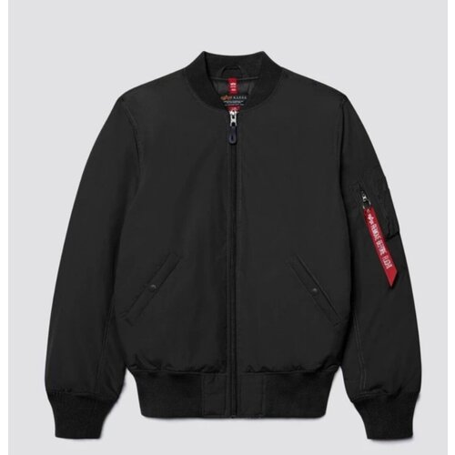 Бомбер ALPHA INDUSTRIES, размер L, черный