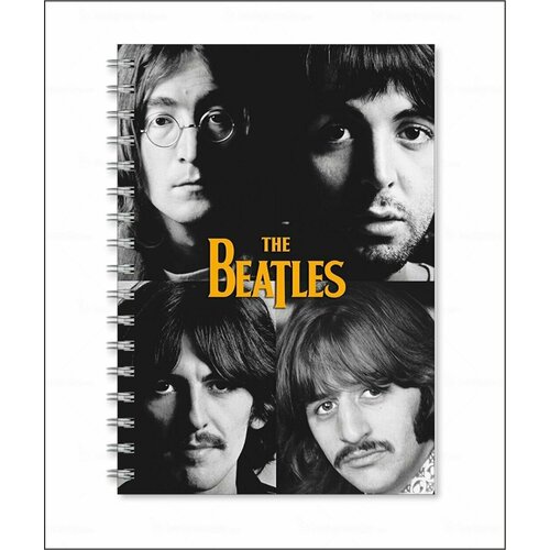 Тетрадь The Beatles - Битлз № 13 стол джон леннон битлз мир 65x65 см кухонный квадратный с принтом