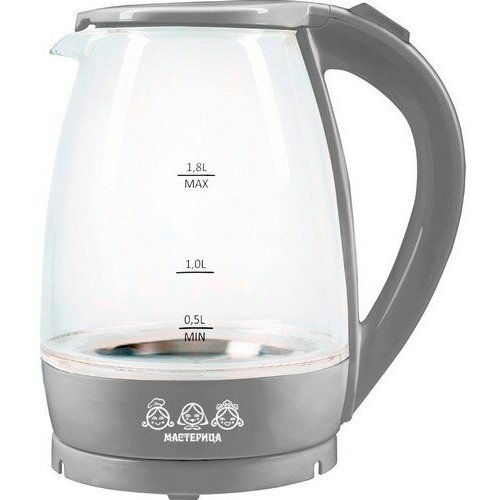 Чайник электрический Мастерица ЕК-1801G дымчатый 214600₽
