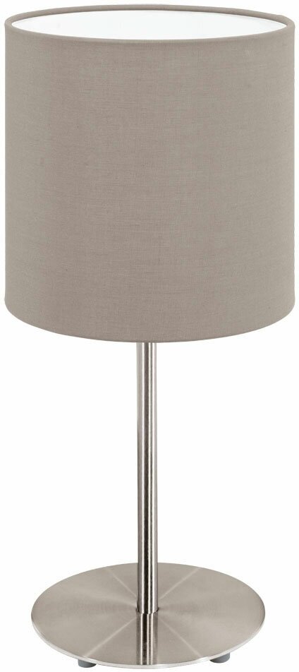 Лампа декоративная EGLO Pasteri 31595, E27, 60 Вт, серый