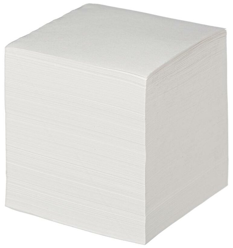 Блок для записей Attache запасной 90x90x90 мм белый (плотность 65 г/кв. м) 1179442