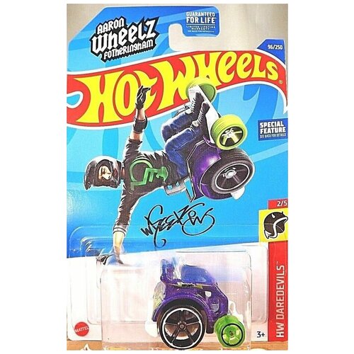 машинка hot wheels коллекционная оригинал wheelie chair синий ghf44 Машинка детская Hot Wheels коллекционная WHEELIE CHAIR
