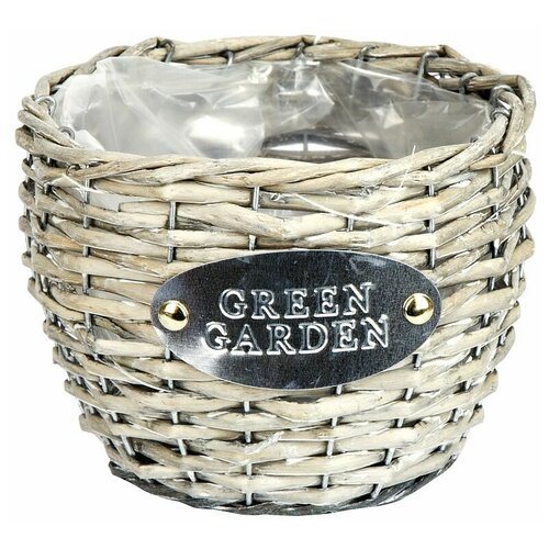 Кашпо плетеное 