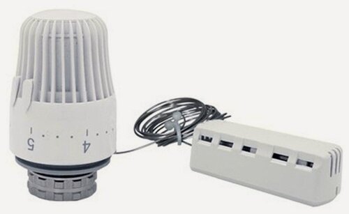 Изображение товара Термоголовка жидкостная с выносным (накладным) датчикомTIM-TH-F-0301