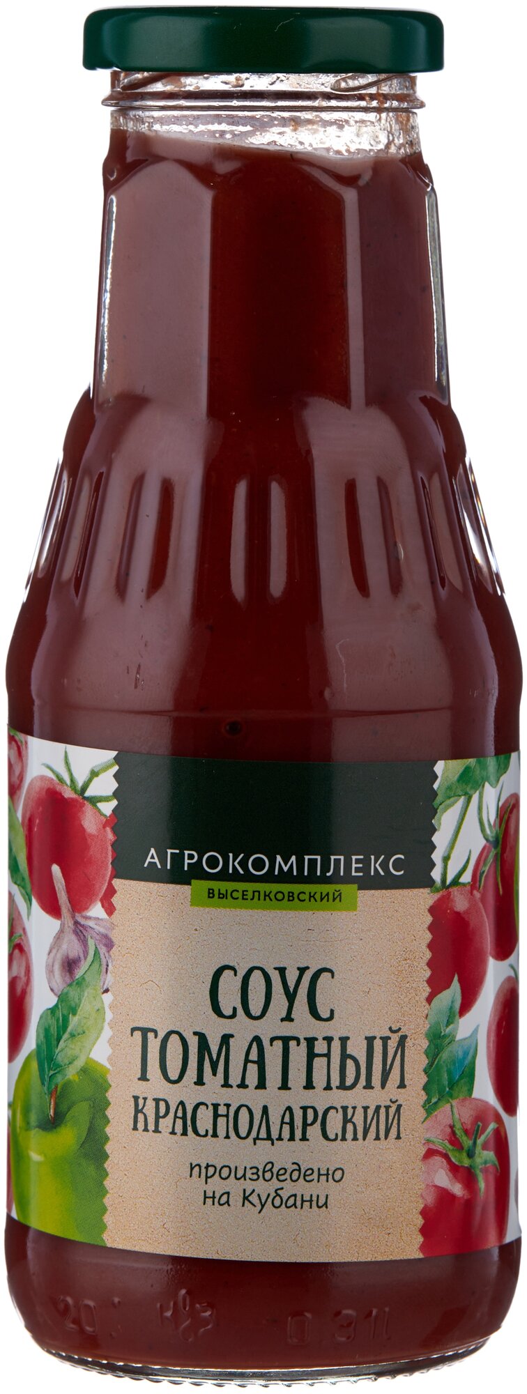 Соус Агрокомплекс Соус Агрокомплекс томатный Краснодарский, 340 г