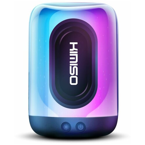 Музыкальная Портативная колонка Holdy Bluetooth акустика для путешествий водонепроницаемая IPX 5 вокруг 360 Portable Speaker by EU Черный 99000₽