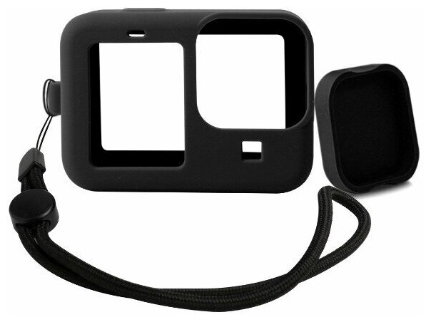 Силиконовый чехол на GoPro 9 ( черный)