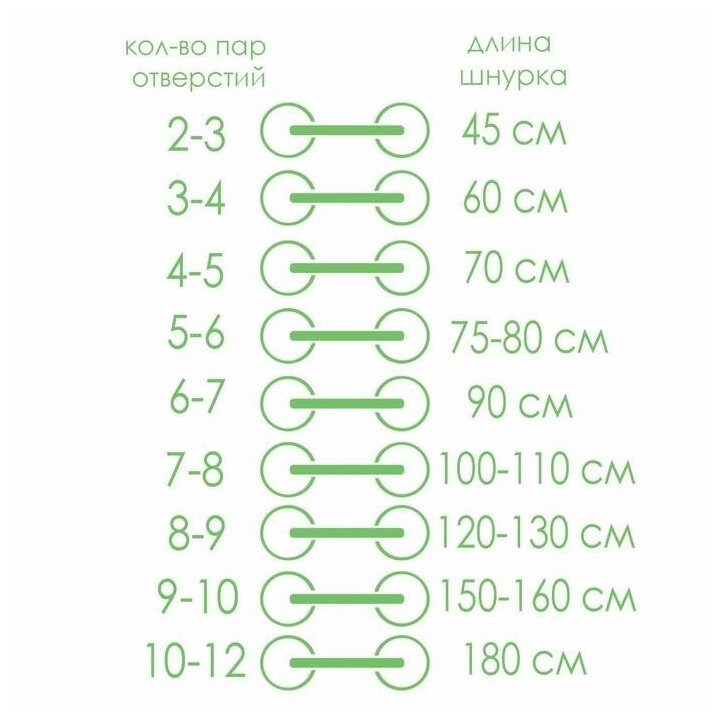 Шнурки для обуви, пара, плоские, 9 мм, 120 см, цвет зелёный неоновый