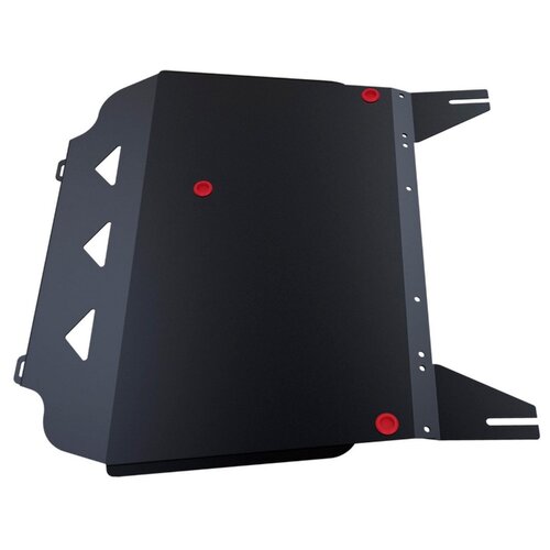 фото Защита картера и кпп автоброня для mitsubishi outlander ii xl 2007-2012, сталь 1,8 мм, с крепежом, 111.04013.1