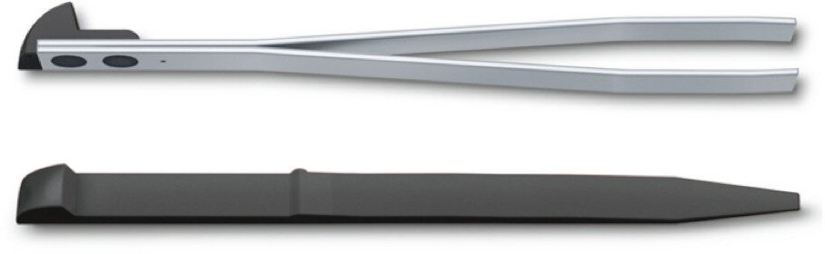 Зубочистка и пинцет для перочинных ножей 58 мм, 65 мм и 74 мм Victorinox чёрный
