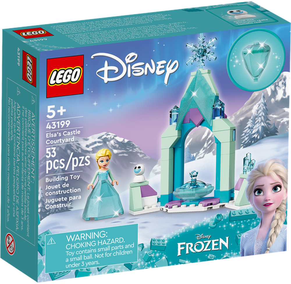 LEGO Disney Princess Frozen Двор замка Эльзы 43199