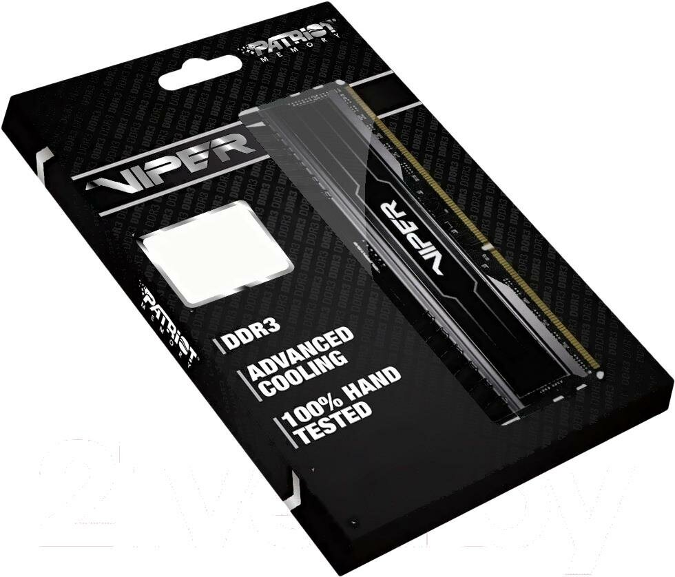 Оперативная память 16Gb DDR-III 1866MHz Patriot Viper 3 Black Mamba (2x8Gb KIT) (PV316G186C0K) - фотография № 6