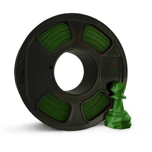 Пластик для 3D принтера в катушке GF PETG, 1.75 мм, 1 кг (Emerald / Темно-зеленый)