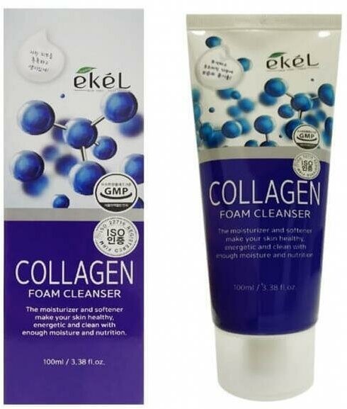 Ekel пенка для умывания с коллагеном Collagen Foam Cleanser, 100 мл