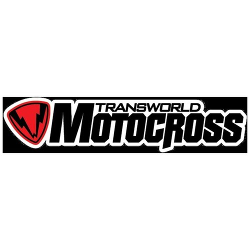 Наклейка Motocross 15х3 см