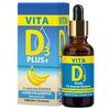 Vita D3 Plus кап. д/вн. прим. 500 МЕ фл. 30 мл со вкусом банана - изображение