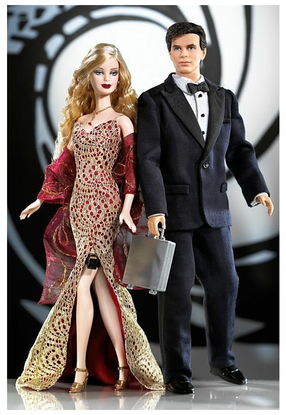 Набор кукол James Bond 007 Ken and Barbie Giftset (Набор кукол Барби Джеймс Бонд 007)