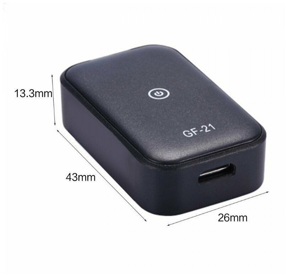 GF21 G06 Mini GPS автомобильный трекер в реальном времени Анти-потерянное устройство Локатор записи голосового управления HD-микрофон
