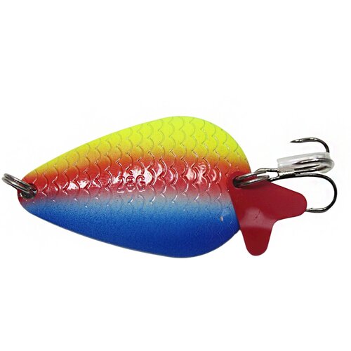 Блесна колеблющаяся 27 гр 8 см тройник 4 167₽