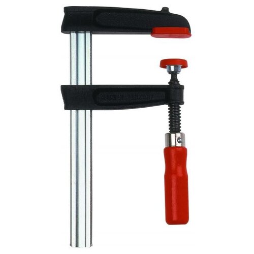 струбцина bessey tpn20b8be из ковкого чугуна 200 80 усилие 5 5 кн с деревянной рукояткой Струбцина F-образная Bessey TPN30B8BE