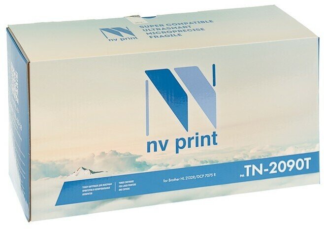 NV Print Картридж NV PRINT TN-2090T для Brother HL-2132R/DCP-7057R/7057W (2500k), черный