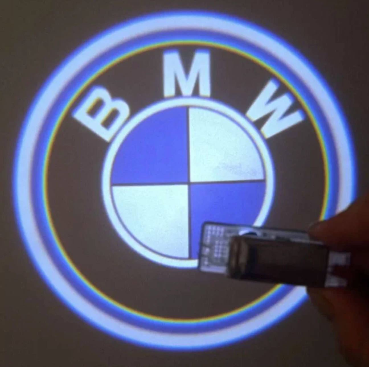 Комплект из 4 (четырёх) плафонов подсветки в двери с проекцией логотипа BMW