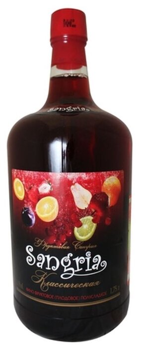 Вино Sangria Классическая 1.75 л