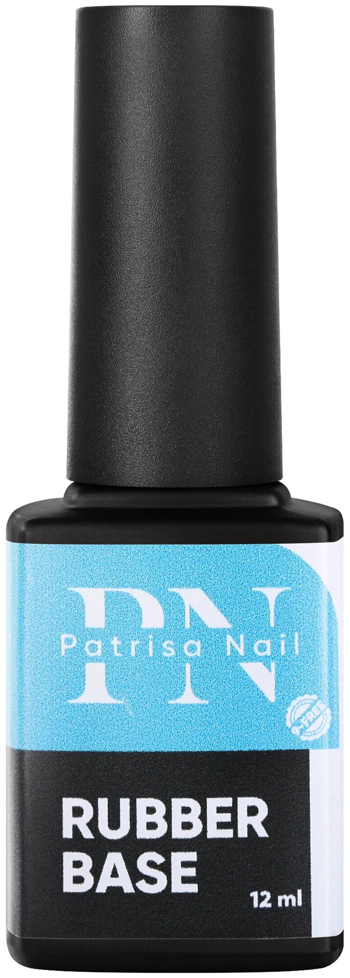 База для гель-лака Patrisa Nail каучуковая прозрачная, густая, 12 мл