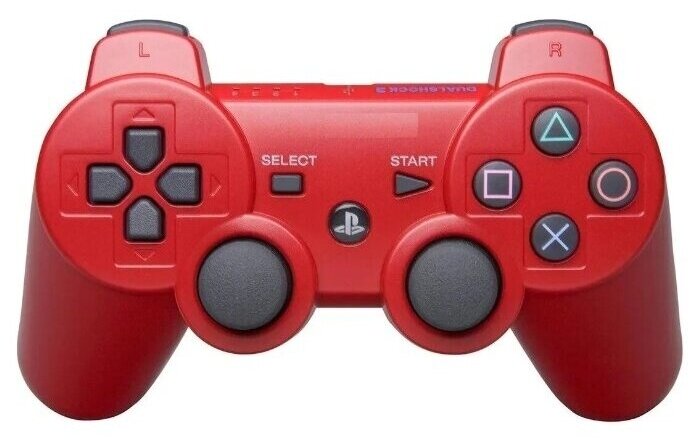 Геймпад беспроводной для Sony PlayStation 3 упаковка картон красный PS3