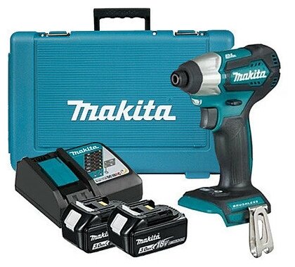 Аккумуляторный ударный гайковерт Makita DTW180RFE - фотография № 4