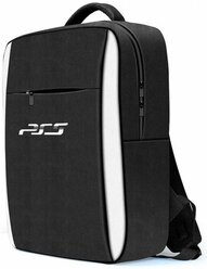 Рюкзак для консоли Sony PlayStation 5 Чёрно-белый (PS5)