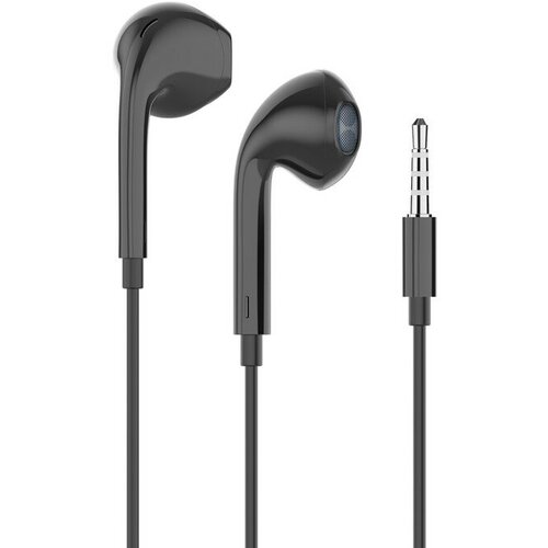 Наушники EP02 вкладыши микрофон 110 дБ 32 Ом 35 mm 12 м черные 40500₽