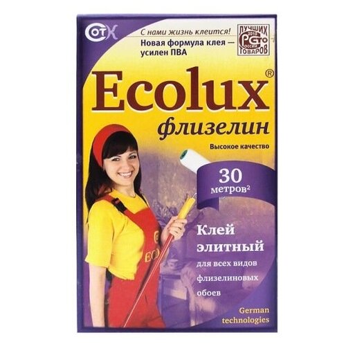 Клей для обоев Флизелин 250 гр ECOLUX (Артикул: 4100016541)