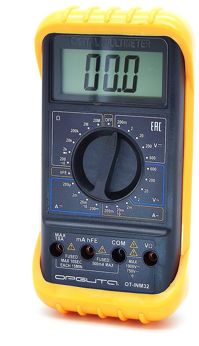 Мультиметр цифровой OT-INM32 Орбита - фотография № 1