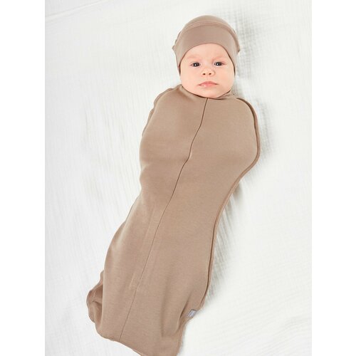 Комплект одежды Lemive, размер 20-62, коричневый комплект детской одежды lemive интерлок 20 62 мл