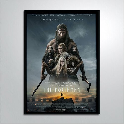 Постер в раме/Варяг Оригинал The Northman