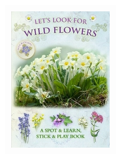 Let's Look for Wild Flowers (+ 30 reusable stickers) - фото №1