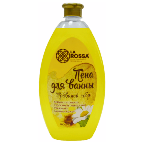 La Rossa Пена для ванн Травяной сбор, 1.086 кг, 1 л