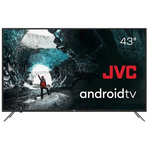 Телевизор JVC LT-43M690 43 109 см 1920x1080 FullHD 169 SmartTV WiFi черный 10370400₽